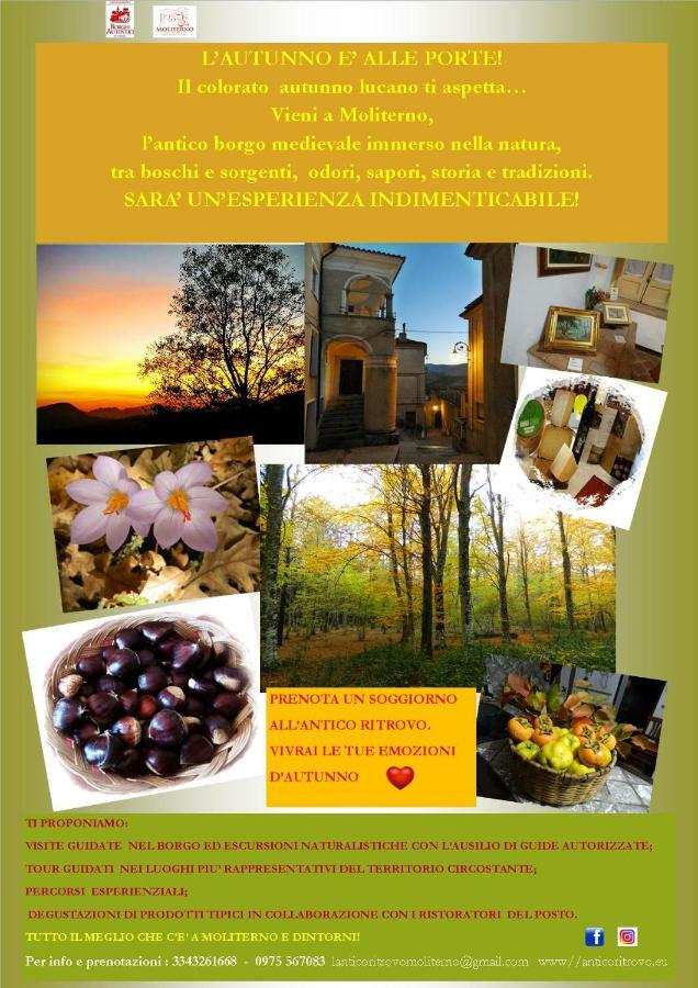 L'Antico Ritrovo Bed and Breakfast Moliterno Exterior foto